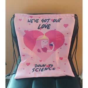 Adventure Time Drawstring Bag Princess Bubblegum Got Our Love Down to Science